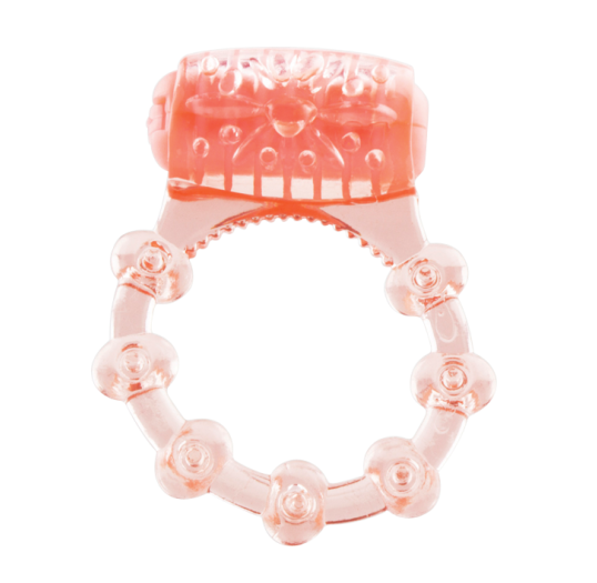 ScreamingO Disposable Vibrating Couples Ring - Pink
