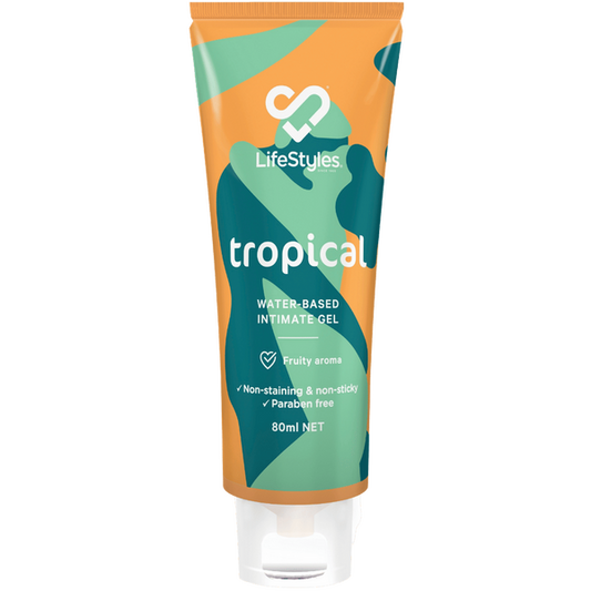 Lifestyles Tropical Water-based Intimate Gel 80ml