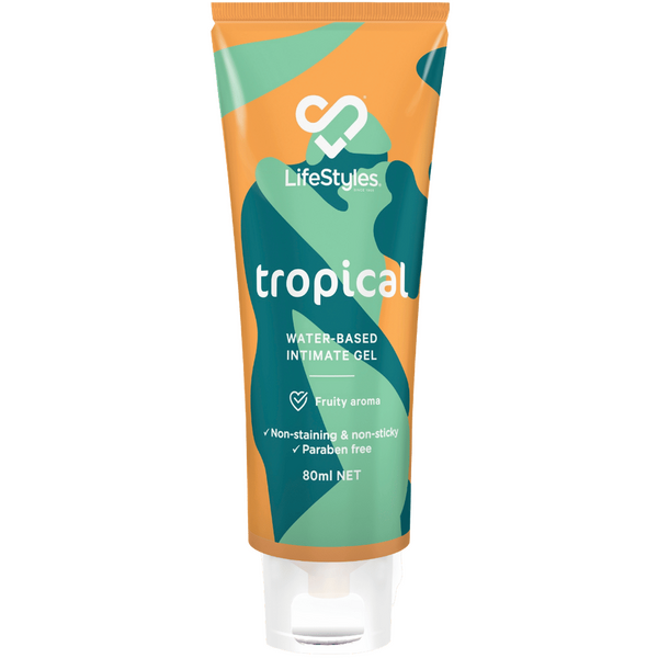 Lifestyles Tropical Water-based Intimate Gel 80ml