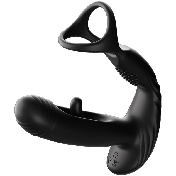 Amovibe Pulse - Flapping & Vibrations Prostate Massager w Remote