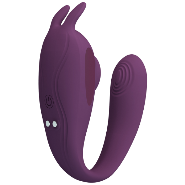 Pretty Love Shey C-Shaped Tapping G-Spot Vibrator Byzantium (App)