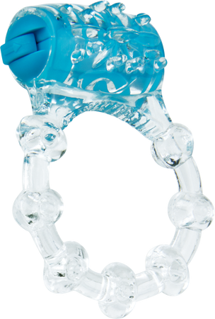 ScreamingO ColorPoP Quickie Vibrating Cock Ring - Blue