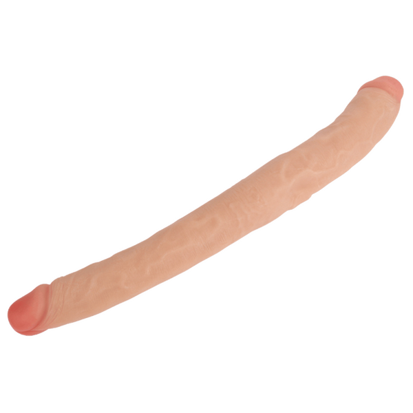 La Viva Double Trouble 17.7" Dual Density Double Dong Flesh