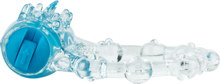 ScreamingO ColorPoP Quickie Vibrating Cock Ring - Blue