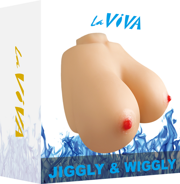 La Viva Jiggly Wiggly Mega Masturbator 25cm x 15cm x 25cm / 3.4kg