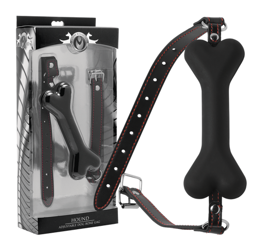 Master Series Hound Adjustable Dog Bone Gag