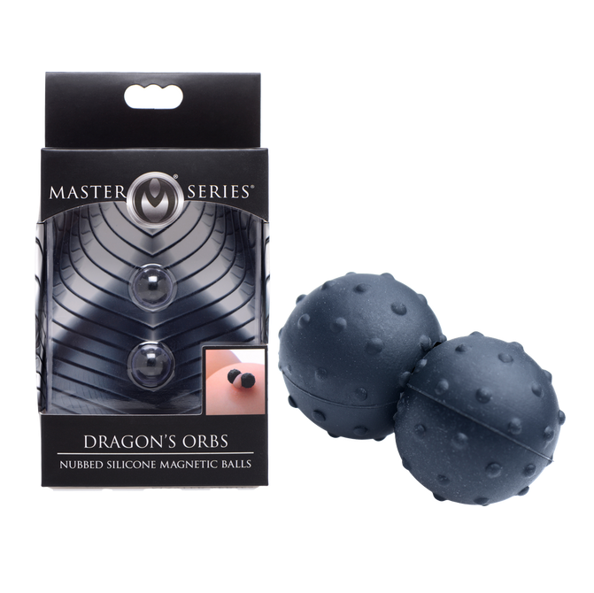Master Series Dragon's Orbs Nubbed Silicone Magnetic Balls