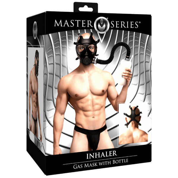 Master Series Inhaler Gas Mask With Bottle