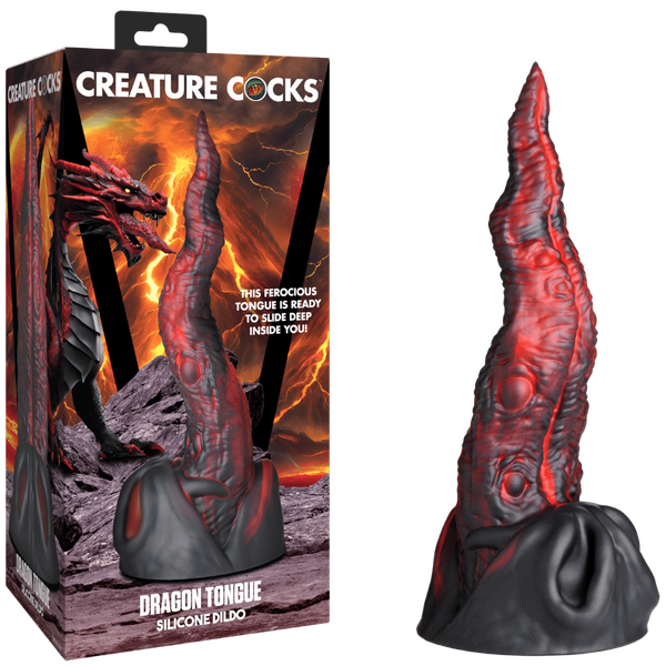 Creature Cocks Dragon Tongue Silicone Dildo