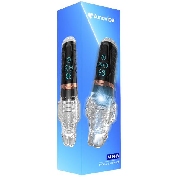 Amovibe Alpha - Sucking & Vibrating Masturbator
