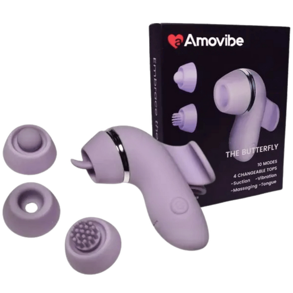 Amovibe The Butterfly - Finger Vibe (Light Purple)