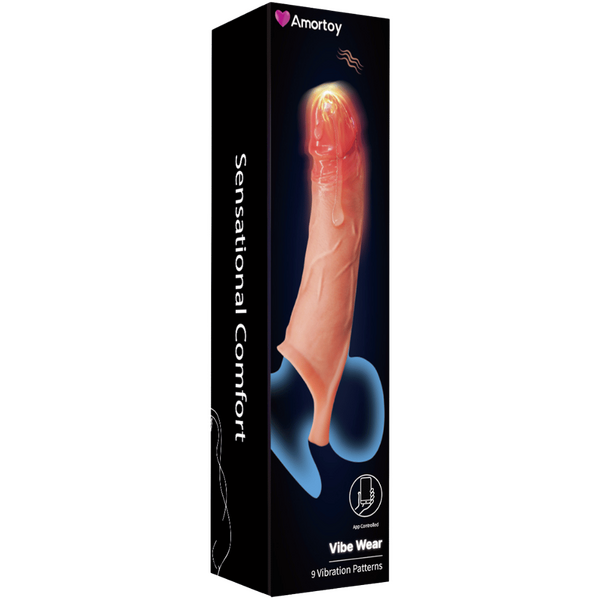 Amovibe Vibe Wear - App Control Vibrating Penis Sleeve