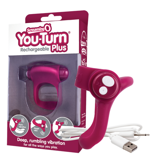 ScreamingO Charged You-Turn Plus Ring - Merlot