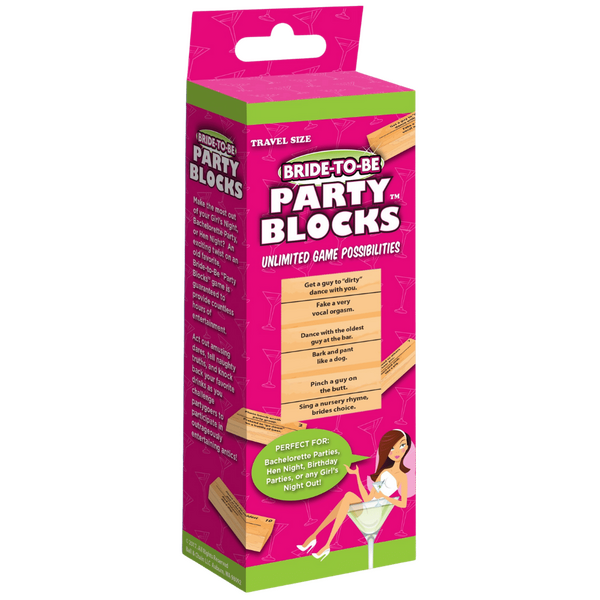 Ball & Chain Bride-To-Be - Party Blocks Game