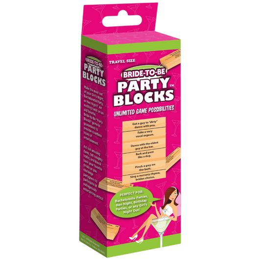 Ball & Chain Bride-To-Be - Party Blocks Game