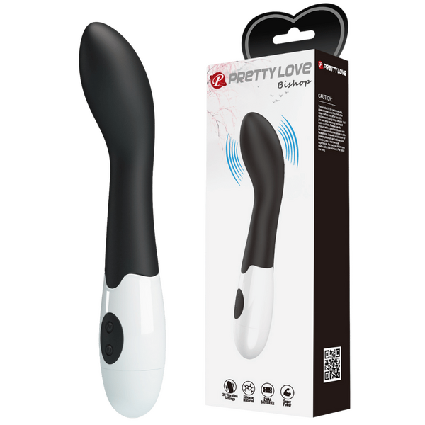 Pretty Love Bishop G-Spot Vibrator Black