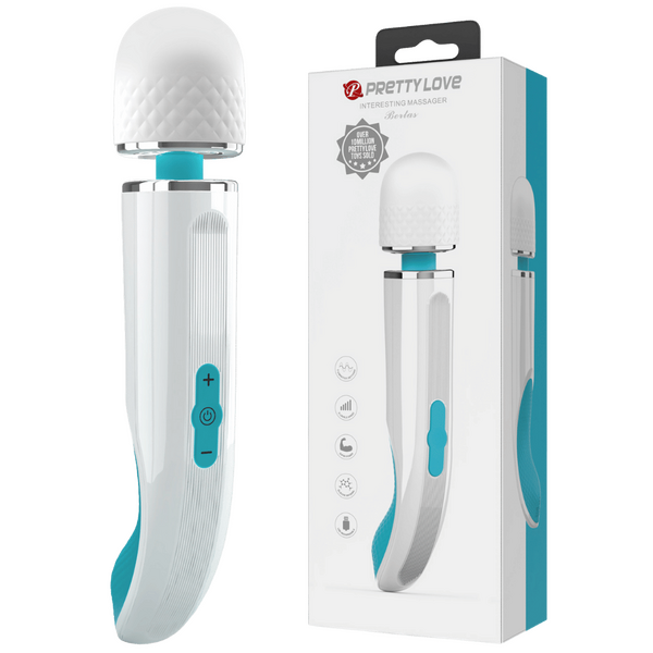 Pretty Love Charming Massager 11.4" Blue/White