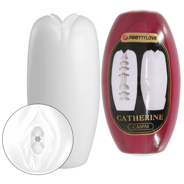 Pretty Love Catherine Casper Egg Masturbator (White)