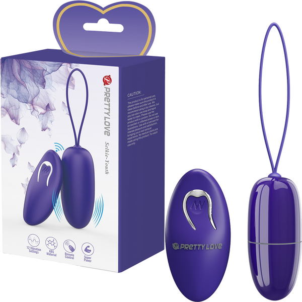 Pretty Love Selkie Youth Egg Vibrator Purple