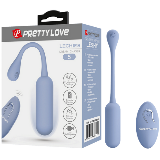 Pretty Love Dream Chaser Lechies Vibrating Egg w Remote (Blue)