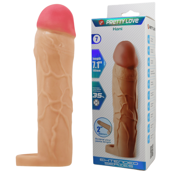 Pretty Love Extended Series Hani 7.1" Extender (Flesh)