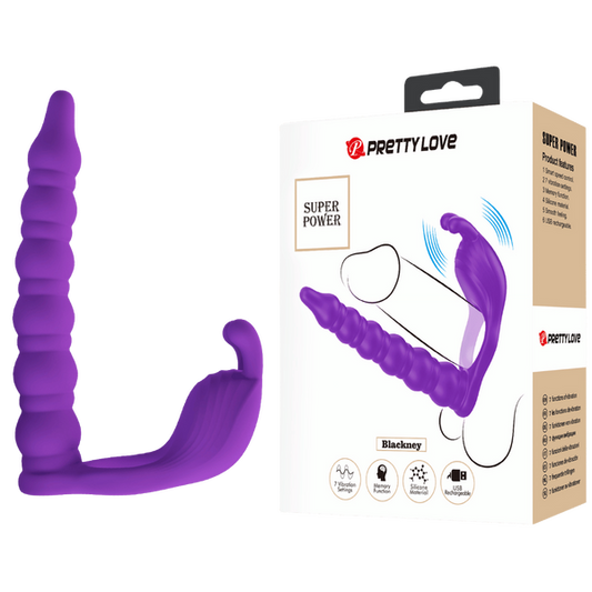 Pretty Love Blackney Vibrating Cock Ring (Purple)