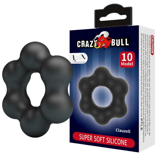 Crazy Bull Super Soft Silicone Cockring - Clauzell (no.10)