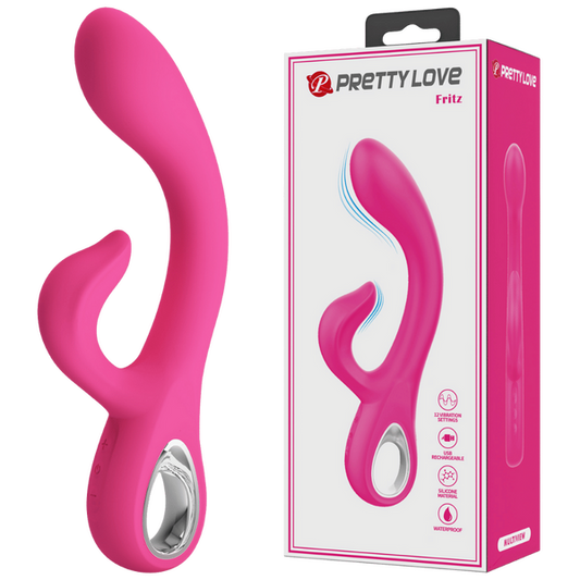 Pretty Love Fritz Rabbit Vibrator Pink
