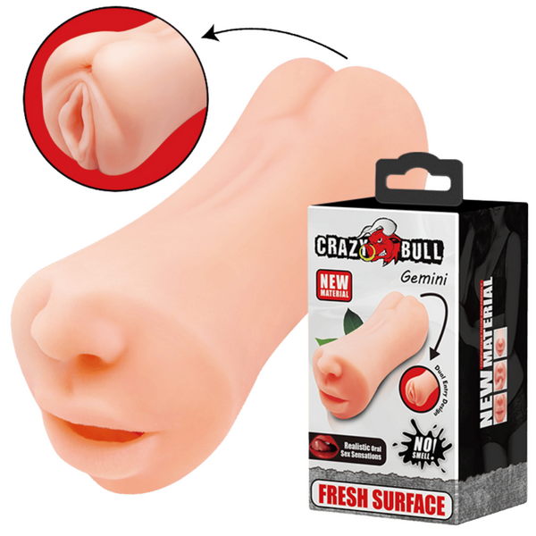 Crazy Bull Gemini Masturbator (Flesh)