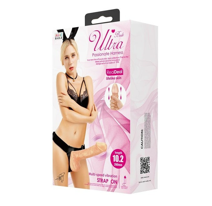Pretty Love Ultra Passionate Harness (10.2" Dong)