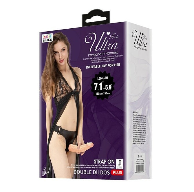 Pretty Love Ultra Passionate Harness (Double Dildo)