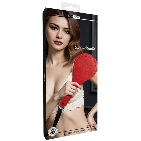 Chisa Noir Round Paddle (Red)