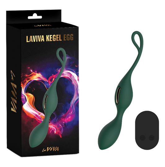La Viva Kegel Vibrating Egg With Remote Control (Teal)
