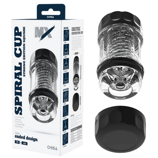 Chisa MX Spiral Cup Strong Edition Square Masturbator