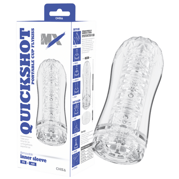Chisa MX Quickshot Portable Cup Flykiss Masturbator Sleeve