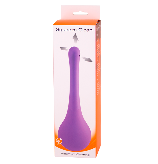 Seven Creations Squeeze Clean Douche (Purple)