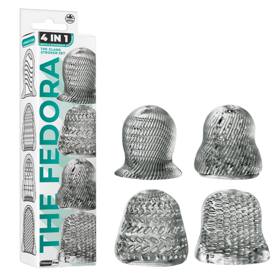 Excellent Power 4 In 1 Glans Stroker Set (Smoke)