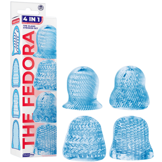 Excellent Power 4 In 1 Glans Stroker Set (Blue)