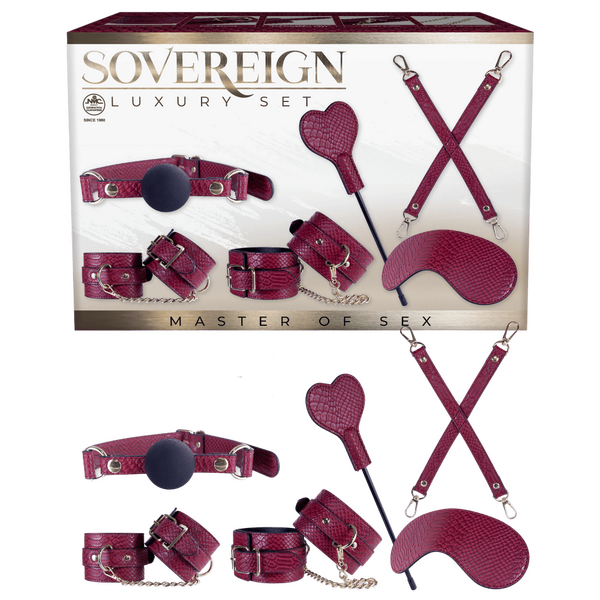 Excellent Power | Sovereign Luxury Bondage Set Red