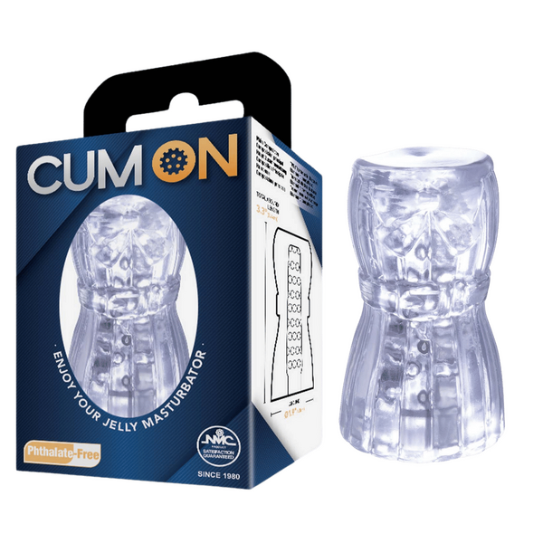 Excellent Power Pocket Jelly Masturbator 3.3" (Clear)