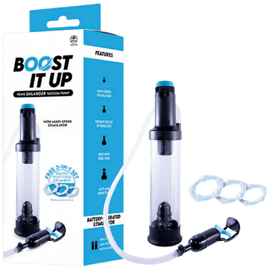 Excellent Power Boost It Up - Penis Enlarger Vacuum Pump - Multi Speed