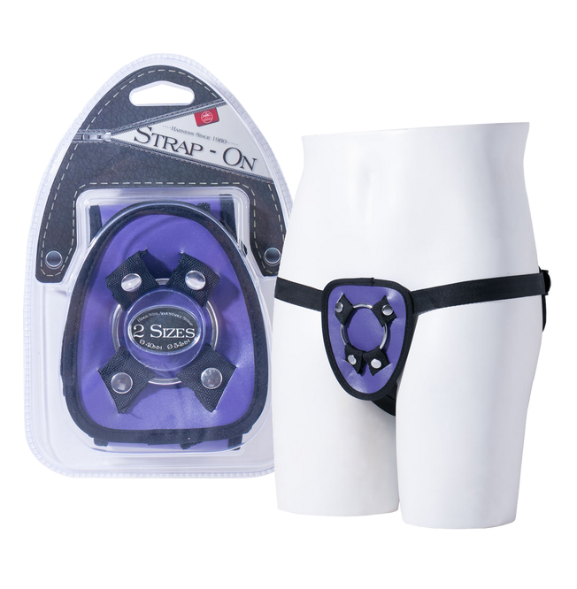 Excellent Power Strap On Harness (Purple)