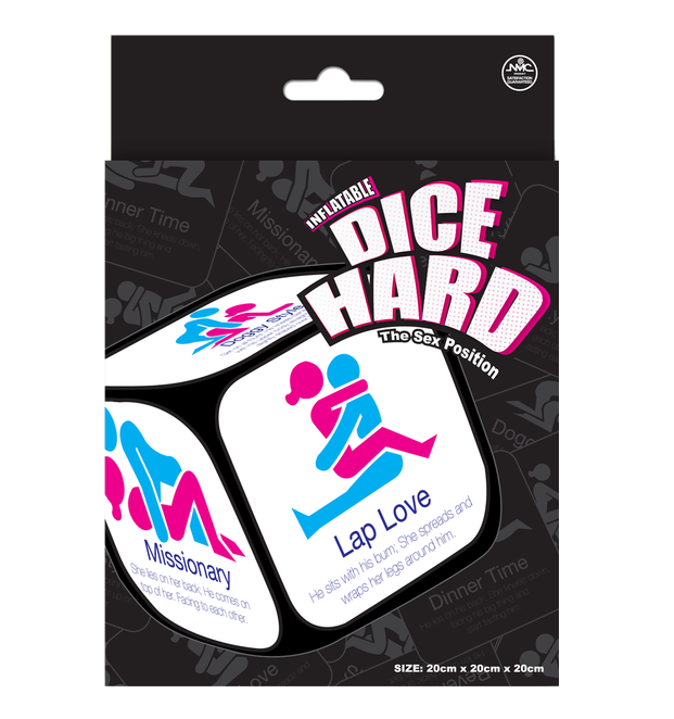 Excellent Power | Dice Hard PVC Inflatable Dice White