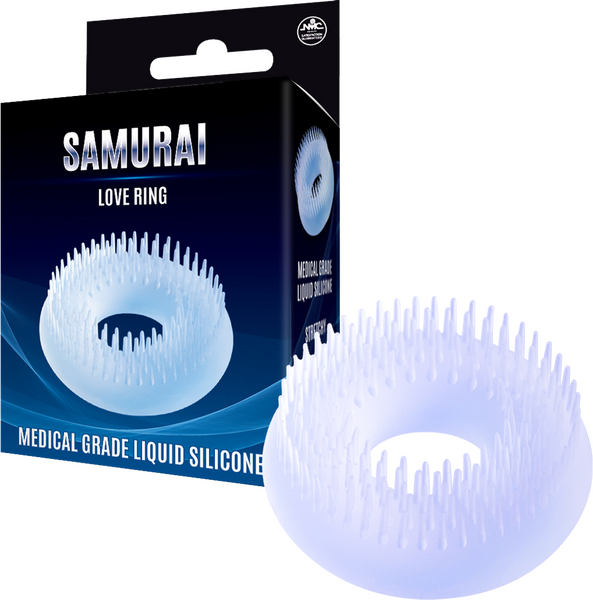 Excellent Power Samurai Love Ring Clear