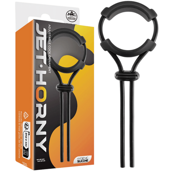 Excellent Power Jet Horny Silicone Lasso - Adjustable Cock Ornament