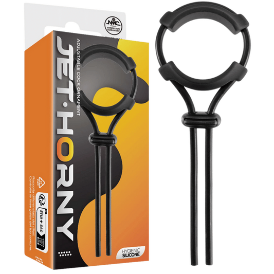 Excellent Power Jet Horny Silicone Lasso - Adjustable Cock Ornament