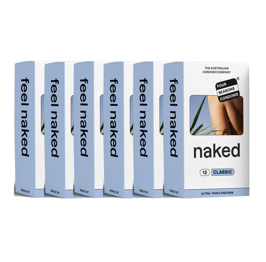 Four Seasons Naked Classic Condoms BULK (6 X 12's Tray)