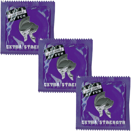 Four Seasons Naked Delay Condoms Bulk 144