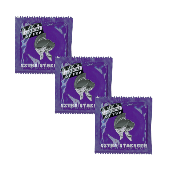 Four Seasons Naked Delay Condoms Bulk 144