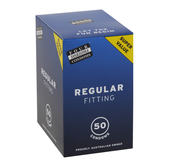 Four Seasons Regular Fitting Condoms 50's